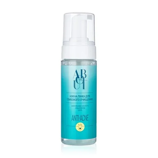 ABOUT face Anti Acne Detox Cleansing Foam